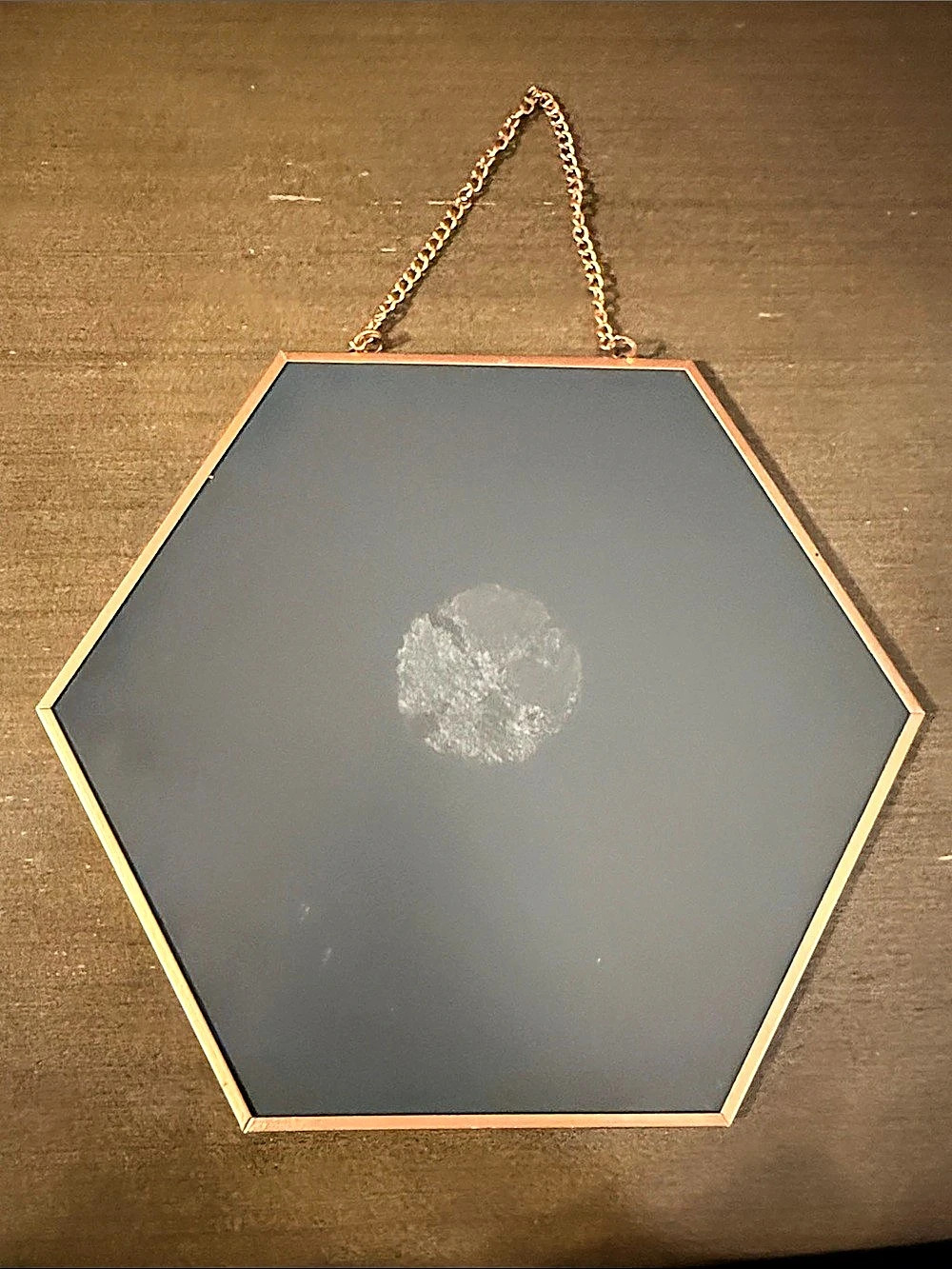 Hexagon Stay Awhile Wall Decor - Picture 3 of 3